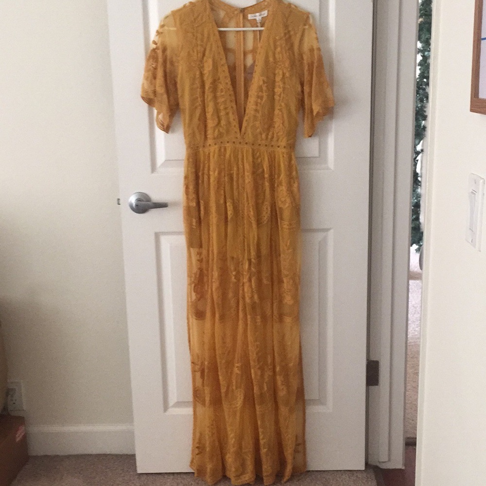 Honey Punch Bohemian V Neck Dress
